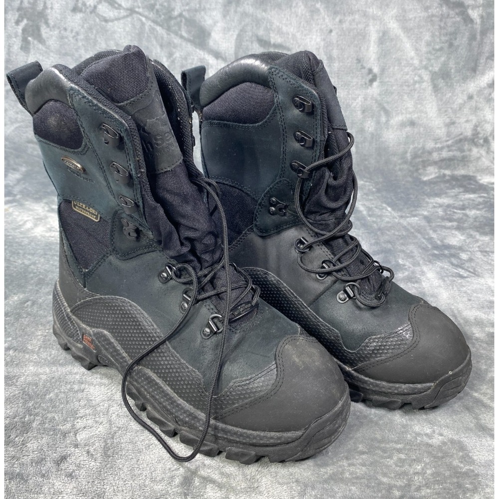 Irish Setter Snow Tracker Boots Mens 9US Black Waterproof Insulated Work Hunting